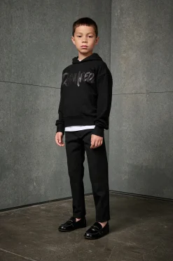 DSQUARED2 Felpa evening con logo glitterato | Bambino Felpe | Logomania