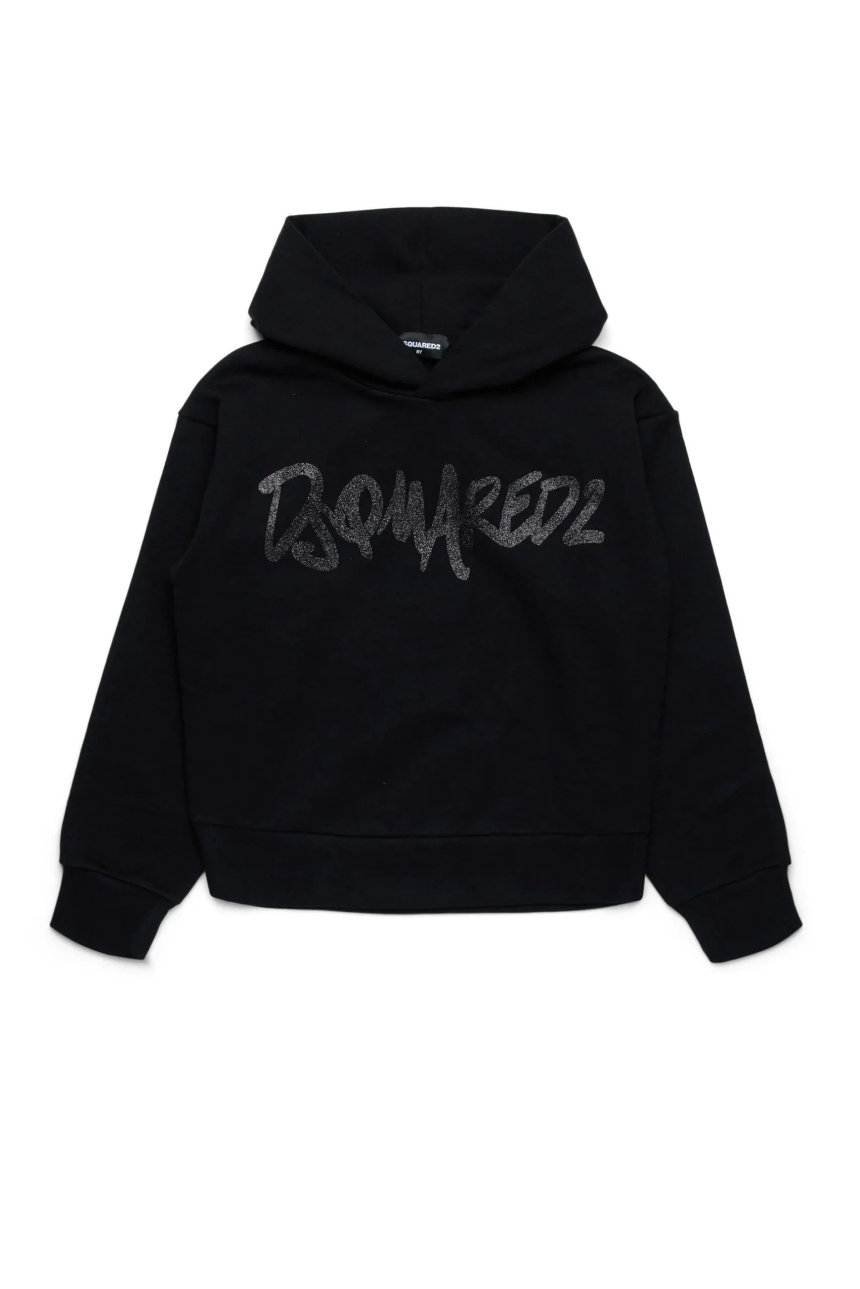 DSQUARED2 Felpa evening con logo glitterato | Bambino Felpe | Logomania