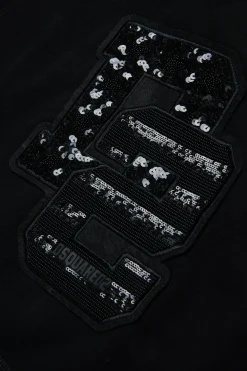 DSQUARED2 Felpa evening smanicata con logo glitterato | Bambino Felpe | Logomania