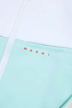 MARNI Felpa full zip bicolor | Bambino Felpe | Activewear