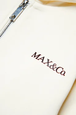 MAX&Co. Felpa full zip con cappuccio | Felpe
