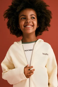 MAX&Co. Felpa full zip con cappuccio | Felpe