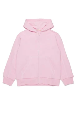 MARNI Felpa full zip con cuciture a contrasto | Bambino Felpe | Activewear
