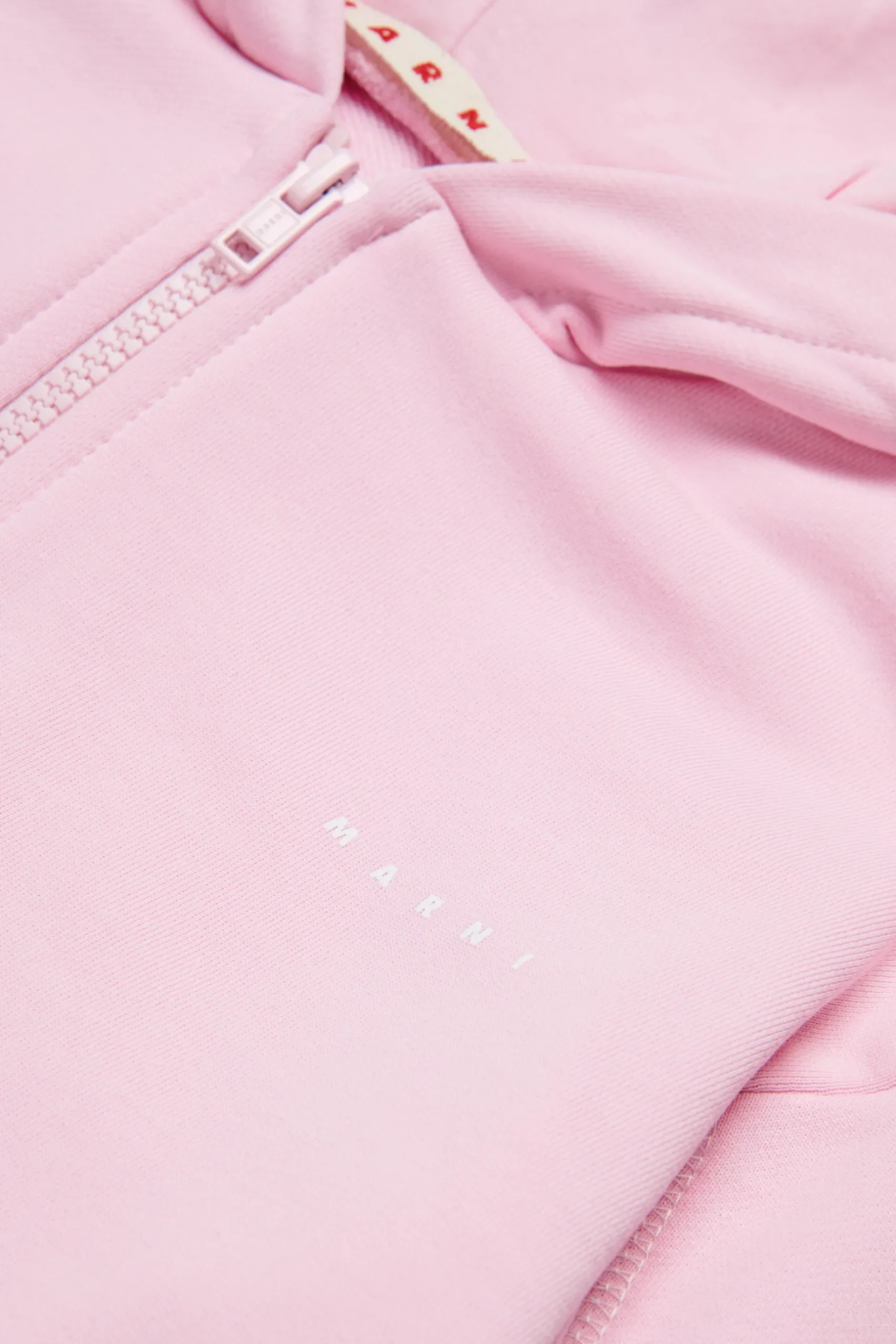 MARNI Felpa full zip con cuciture a contrasto | Bambino Felpe | Activewear