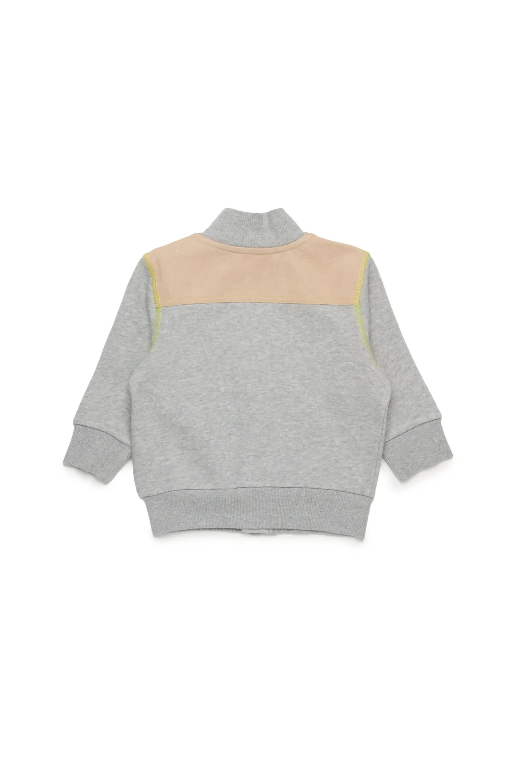 DIESEL Felpa full zip con inserti colorblock | Bambino Felpe | Oval D By Diesel