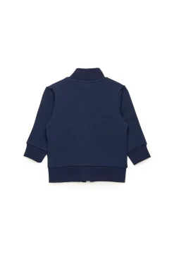 DIESEL Felpa full zip con logo degradé | Felpe