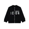 DSQUARED2 Felpa full zip con logo ICON | Bambino Felpe | Activewear