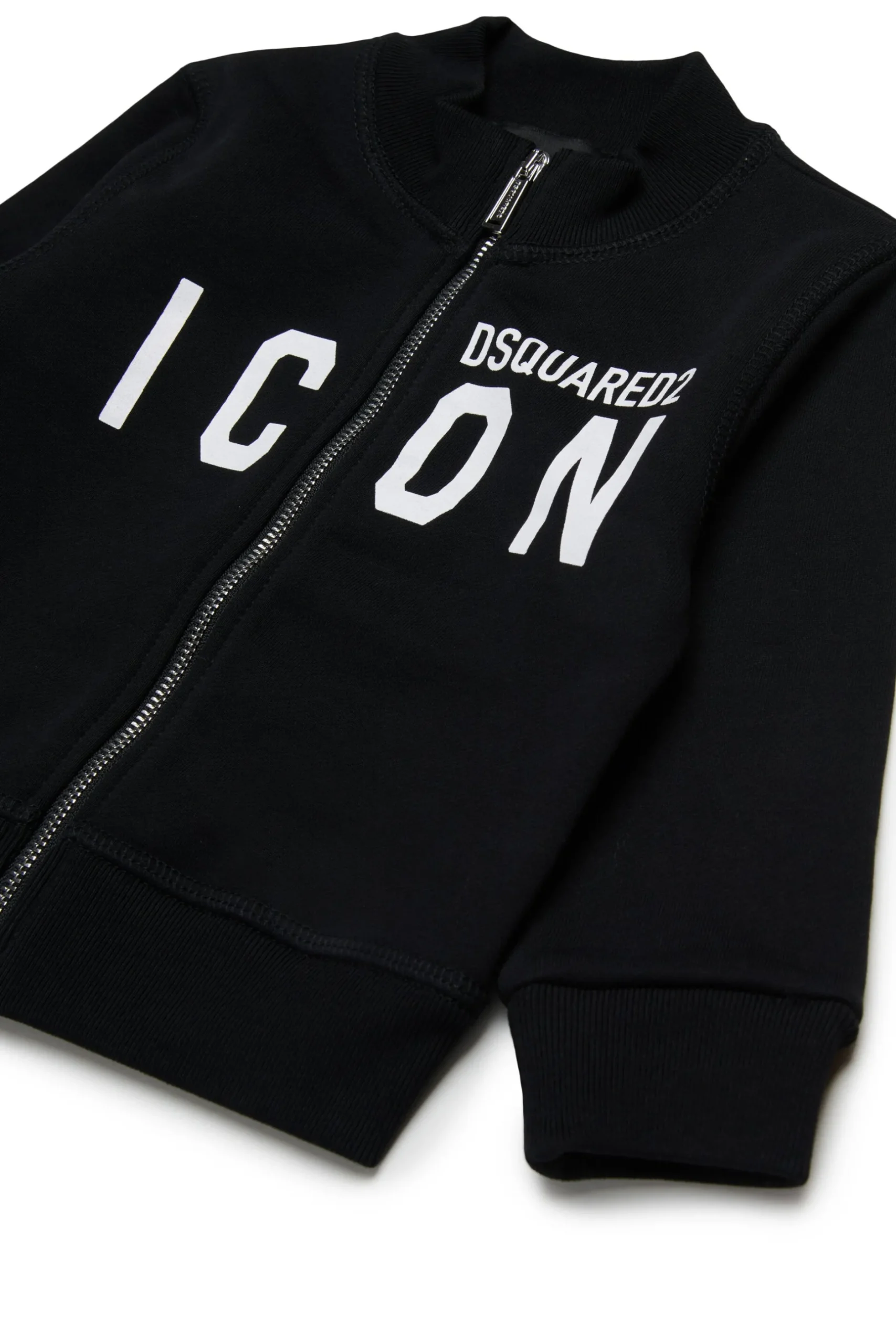 DSQUARED2 Felpa full zip con logo ICON | Bambino Felpe | Activewear