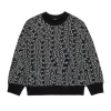 N°21 Felpa girocollo allover Glitch | Bambino Activewear | Activewear
