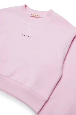 MARNI Felpa girocollo con cuciture a contrasto | Bambino Felpe | Logomania