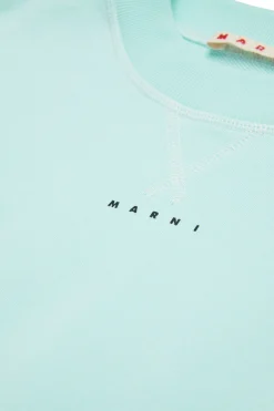 MARNI Felpa girocollo con cuciture a contrasto | Bambino Felpe | Logomania