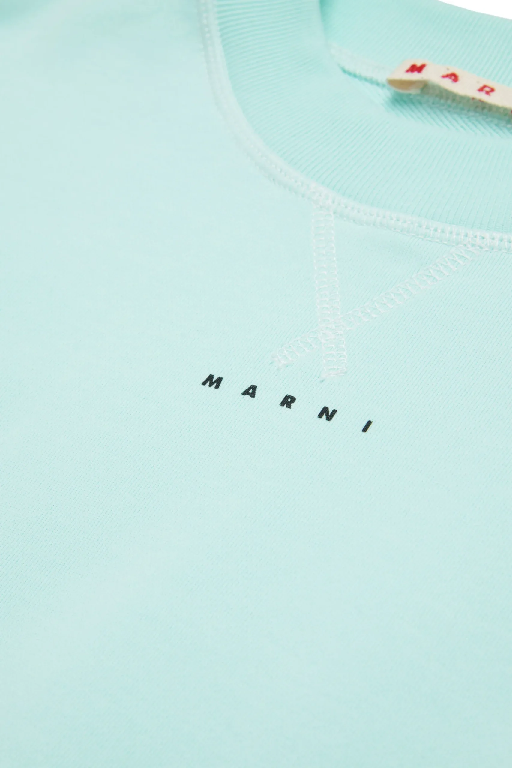 MARNI Felpa girocollo con cuciture a contrasto | Bambino Felpe | Logomania