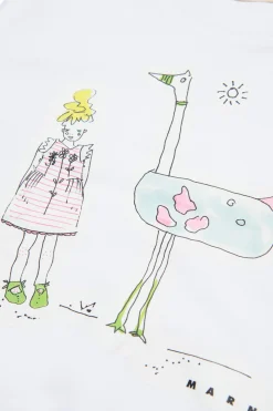 MARNI Felpa girocollo con disegni | Felpe