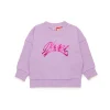 DIESEL Felpa girocollo con grafica mylar | Bambino Felpe | Activewear
