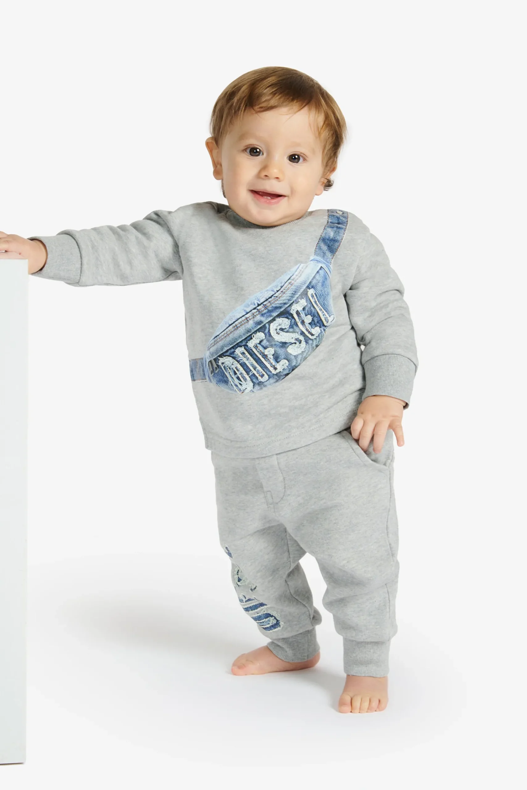 DIESEL Felpa girocollo con grafica Hip Pack | Bambino Felpe | Activewear