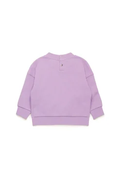 DIESEL Felpa girocollo con grafica mylar | Bambino Felpe | Activewear