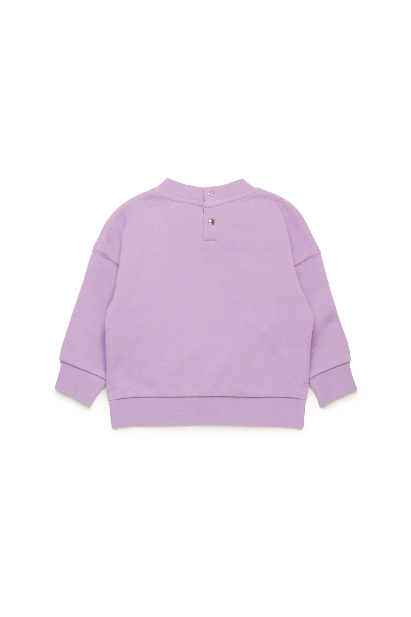 DIESEL Felpa girocollo con grafica mylar | Bambino Felpe | Activewear