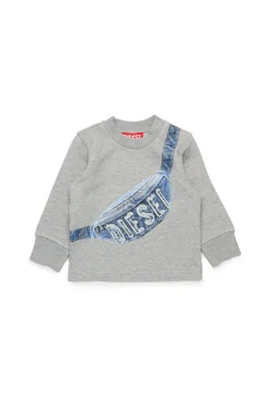DIESEL Felpa girocollo con grafica Hip Pack | Bambino Felpe | Activewear