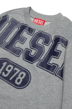 DIESEL Felpa girocollo con grafica maxi 1978 | Bambino Felpe | Felpe