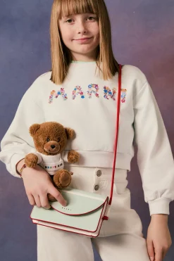 MARNI Felpa girocollo con Holiday Logo | Bambino Felpe | Logomania