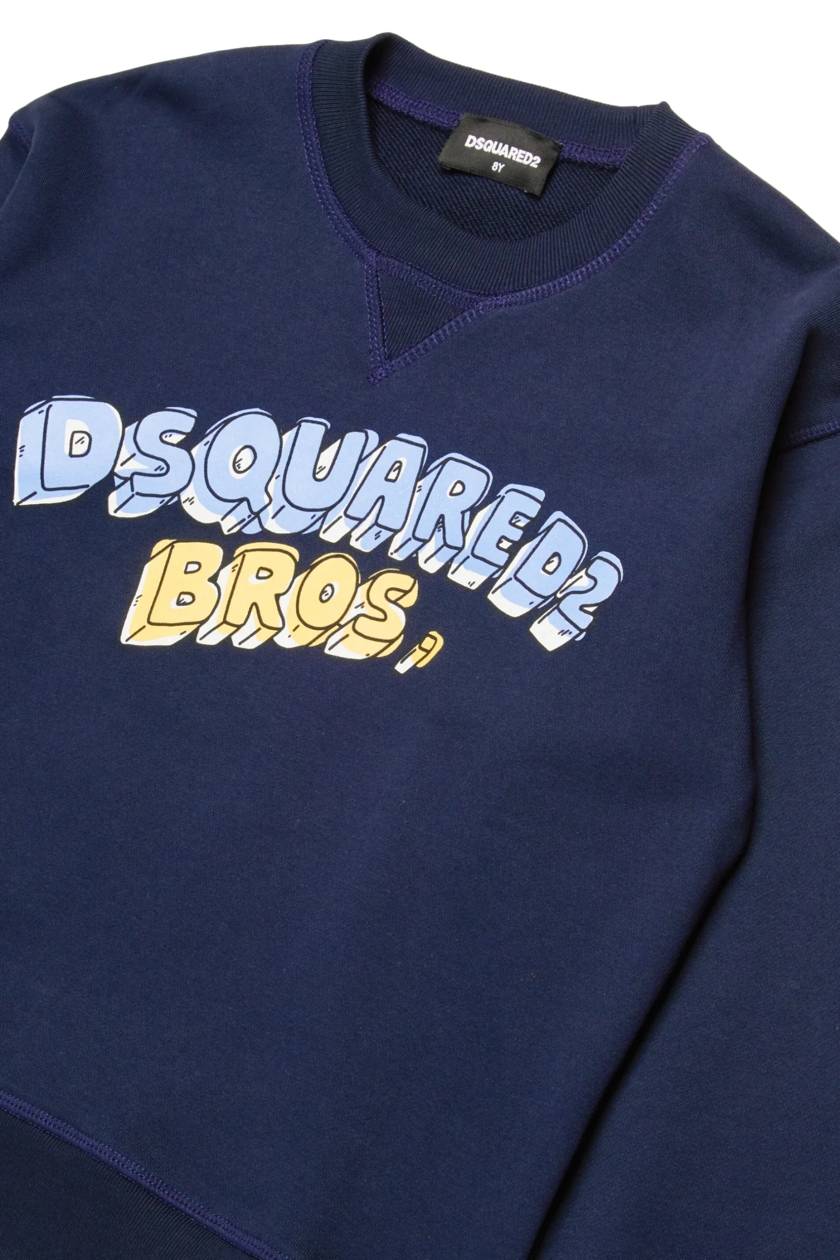 DSQUARED2 Felpa girocollo con lettering graffiti | Bambino Felpe | Felpe