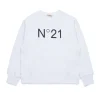 N°21 Felpa girocollo con logo | Bambino Felpe | Activewear