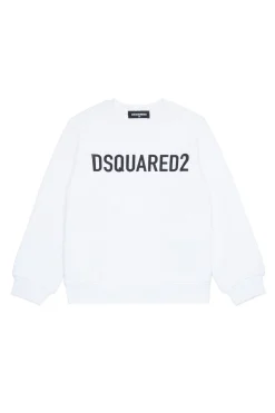 DSQUARED2 Felpa girocollo con logo | Bambino Felpe | Felpe