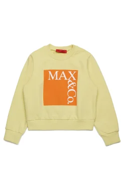 MAX&Co. Felpa girocollo con logo | Bambino Felpe | Logomania
