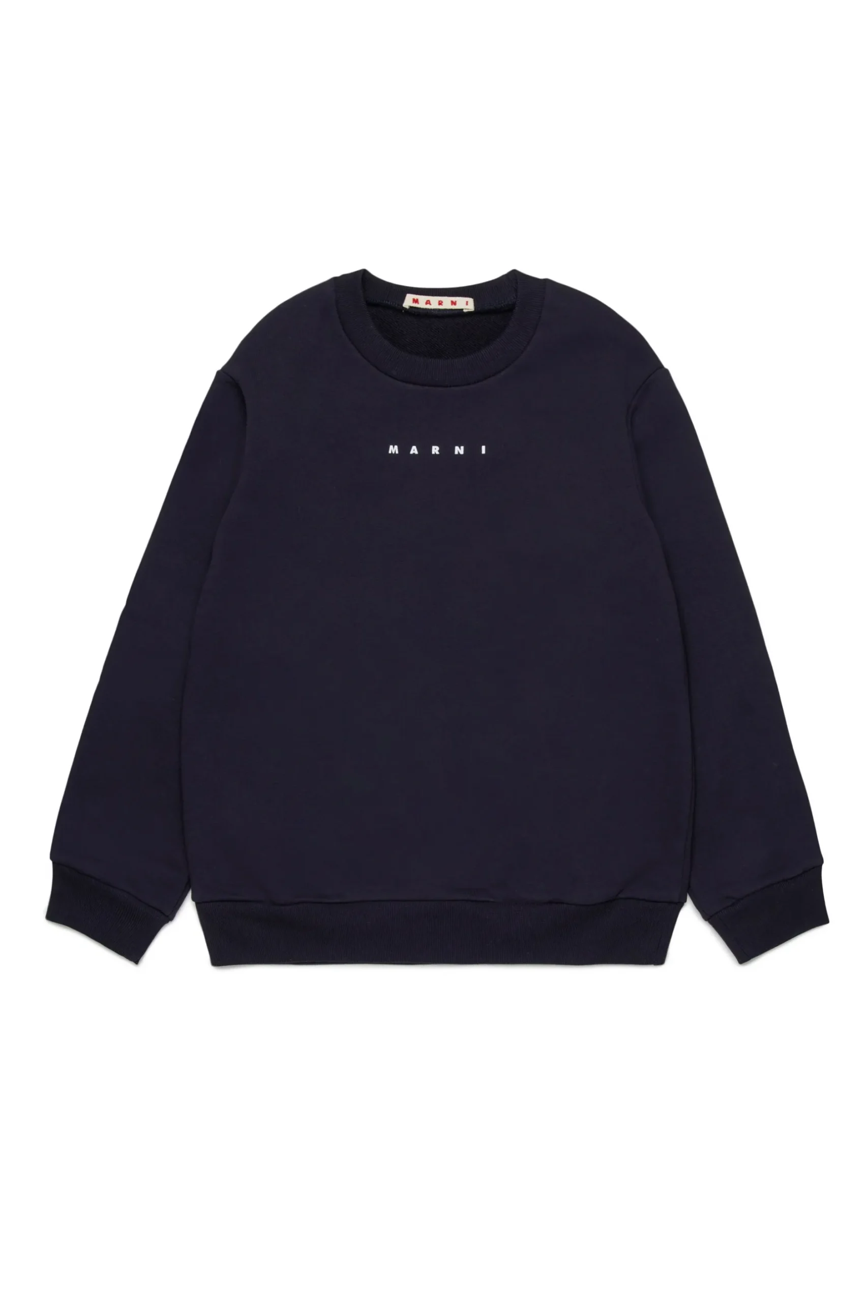 MARNI Felpa girocollo con logo | Bambino Felpe | Activewear