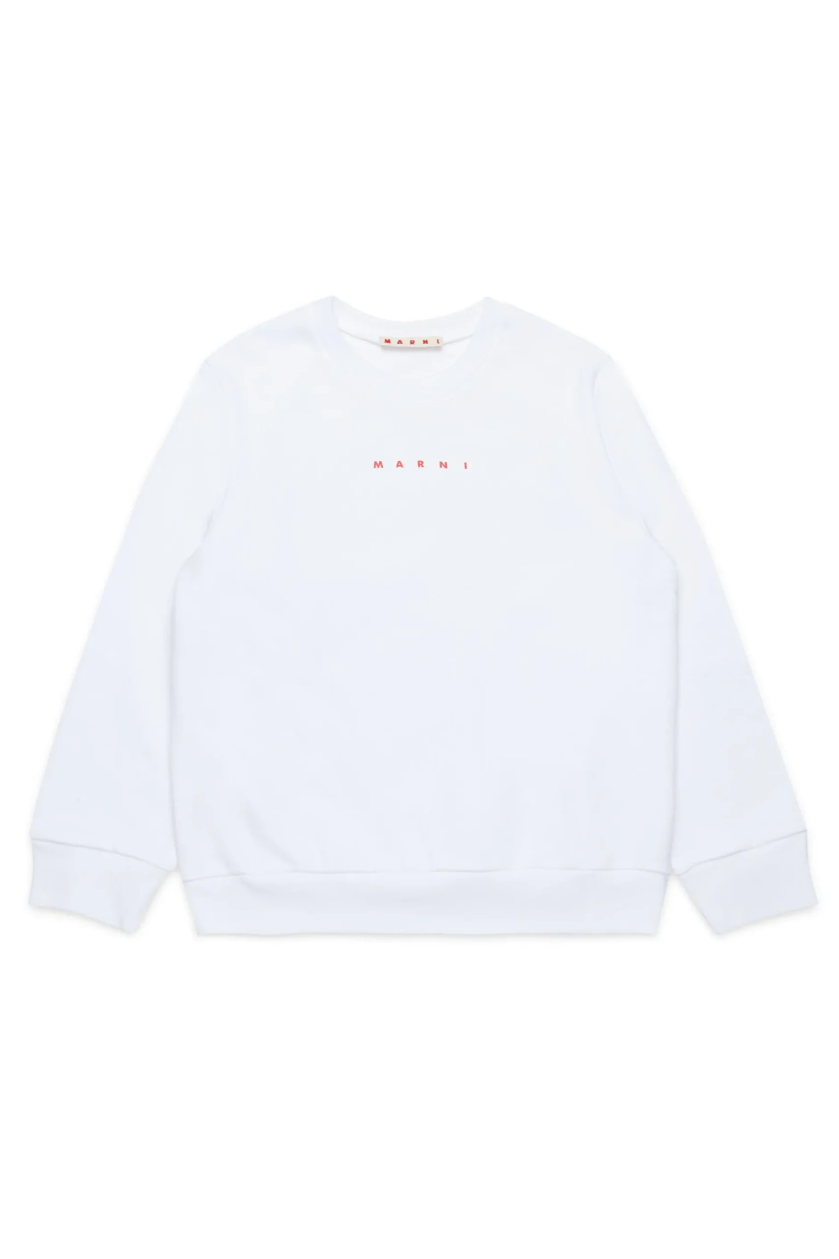 MARNI Felpa girocollo con logo | Bambino Felpe | Activewear