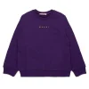 MARNI Felpa girocollo con logo | Bambino Felpe | Activewear