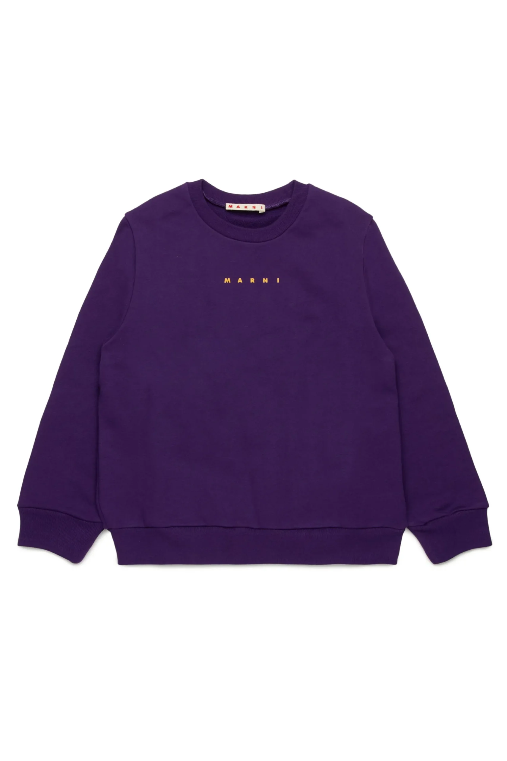 MARNI Felpa girocollo con logo | Bambino Felpe | Activewear