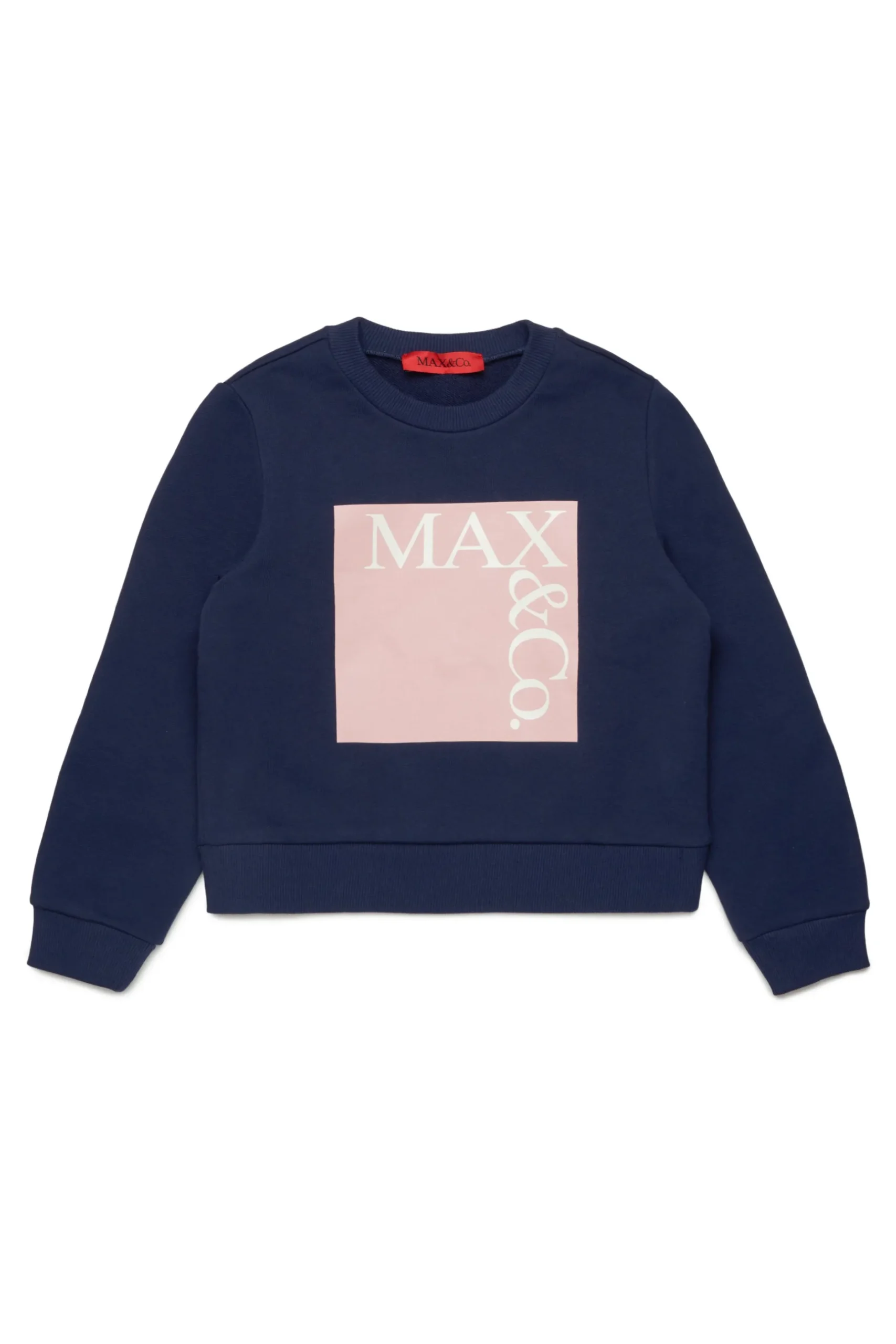 MAX&Co. Felpa girocollo con logo | Felpe