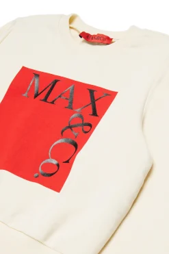 MAX&Co. Felpa girocollo con logo | Felpe