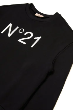 N°21 Felpa girocollo con logo | Bambino Felpe | Activewear