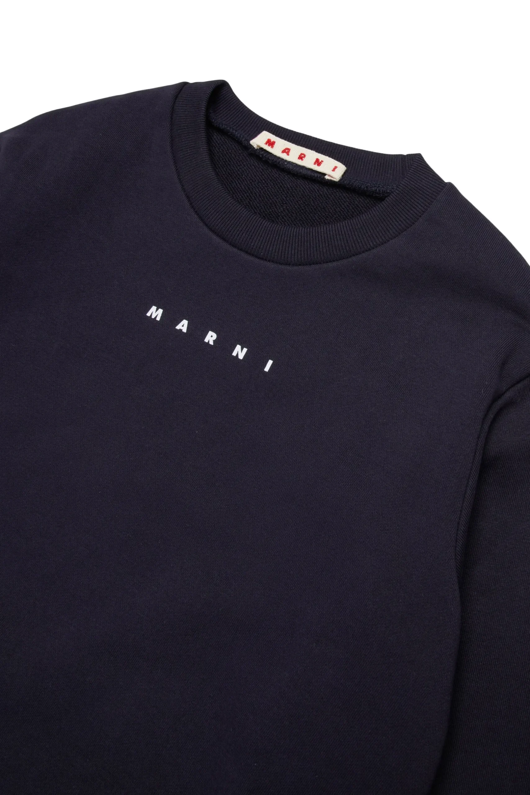 MARNI Felpa girocollo con logo | Bambino Felpe | Activewear