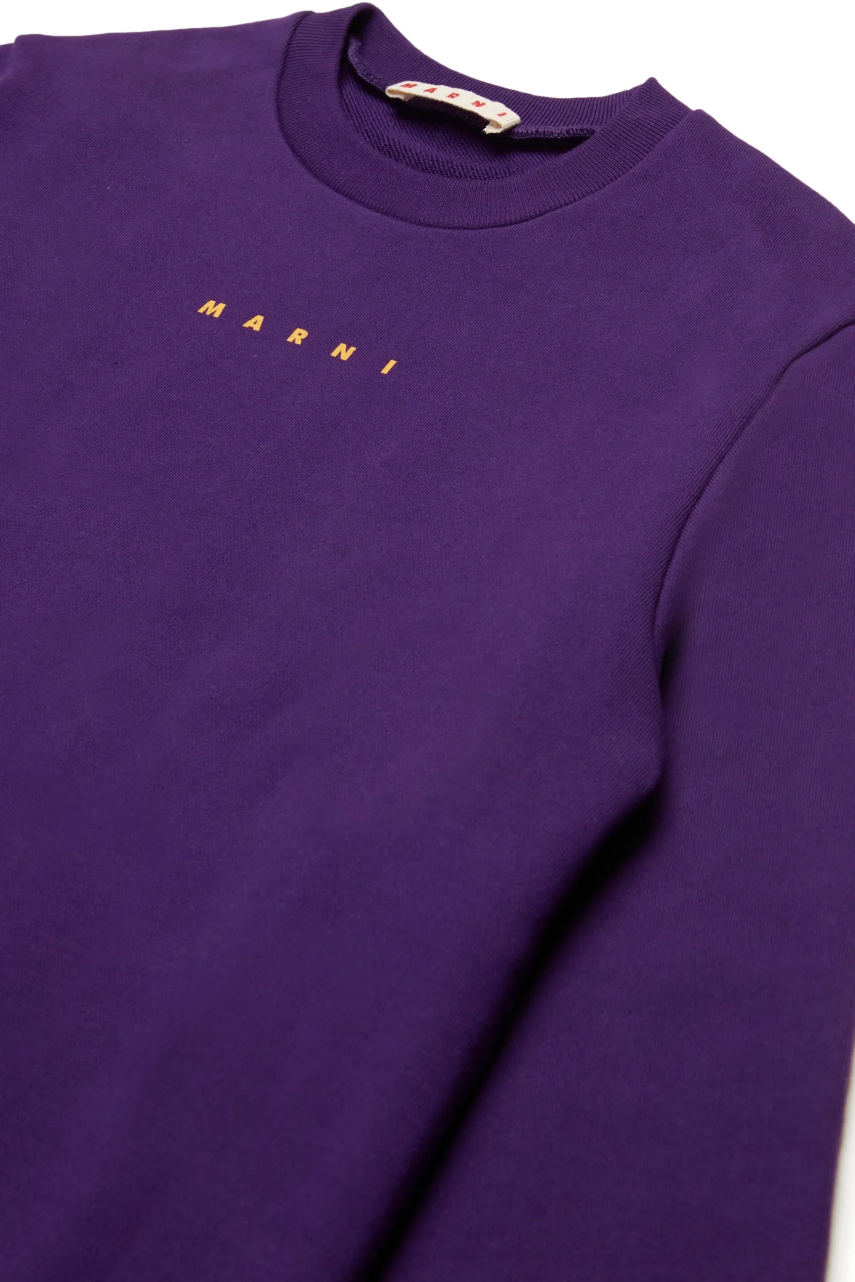 MARNI Felpa girocollo con logo | Bambino Felpe | Activewear