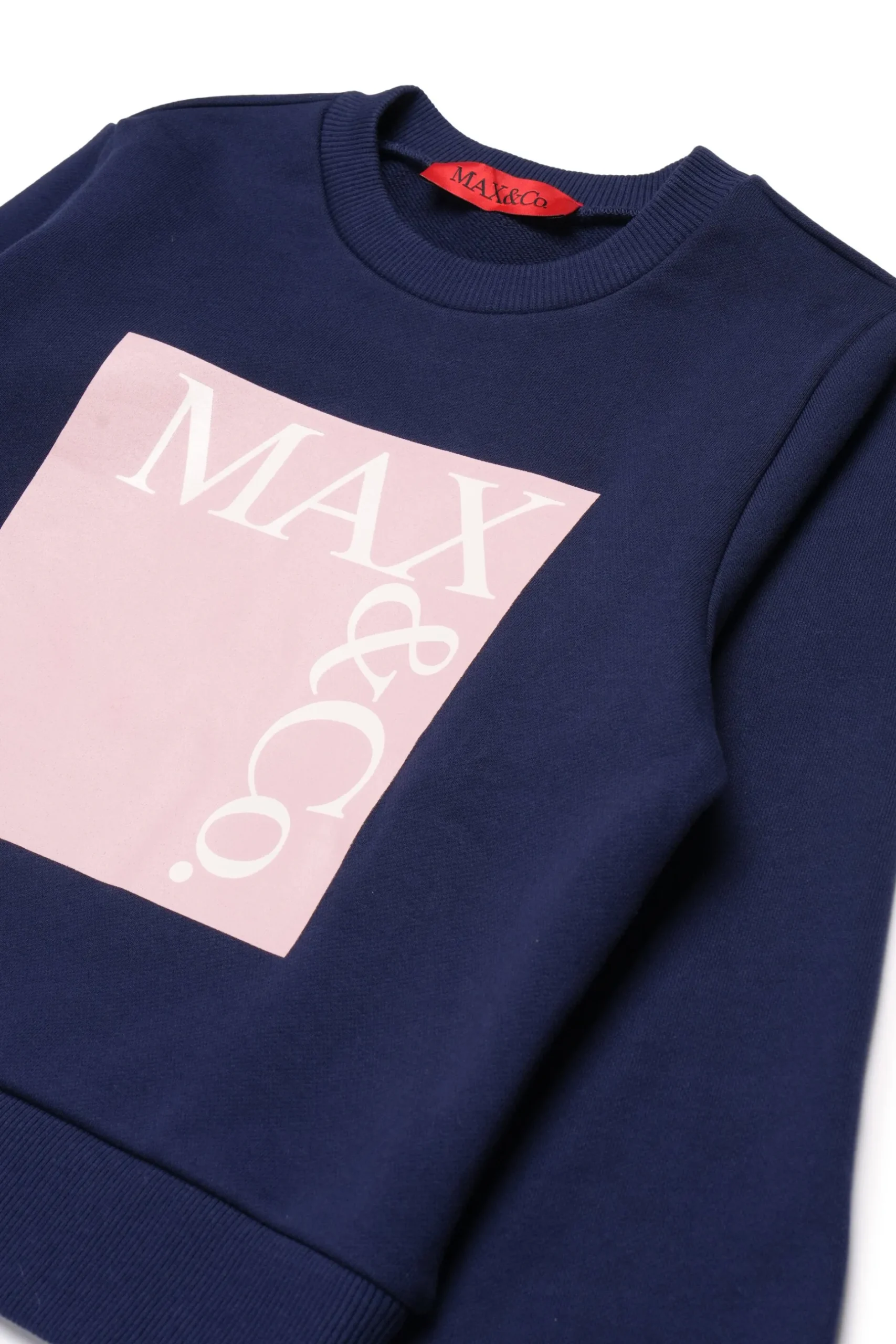 MAX&Co. Felpa girocollo con logo | Felpe