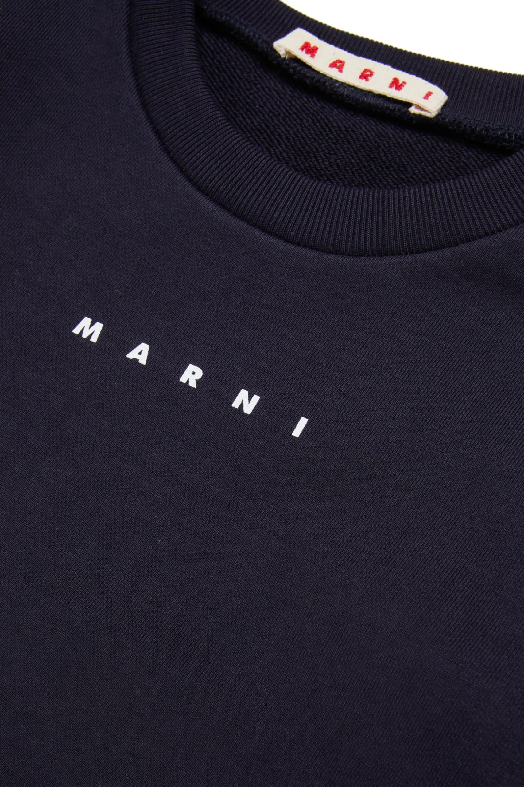 MARNI Felpa girocollo con logo | Bambino Felpe | Activewear