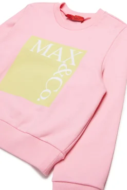 MAX&Co. Felpa girocollo con logo | Bambino Felpe | Logomania