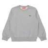 DIESEL Felpa girocollo con logo oval D ricamato | Bambino Felpe