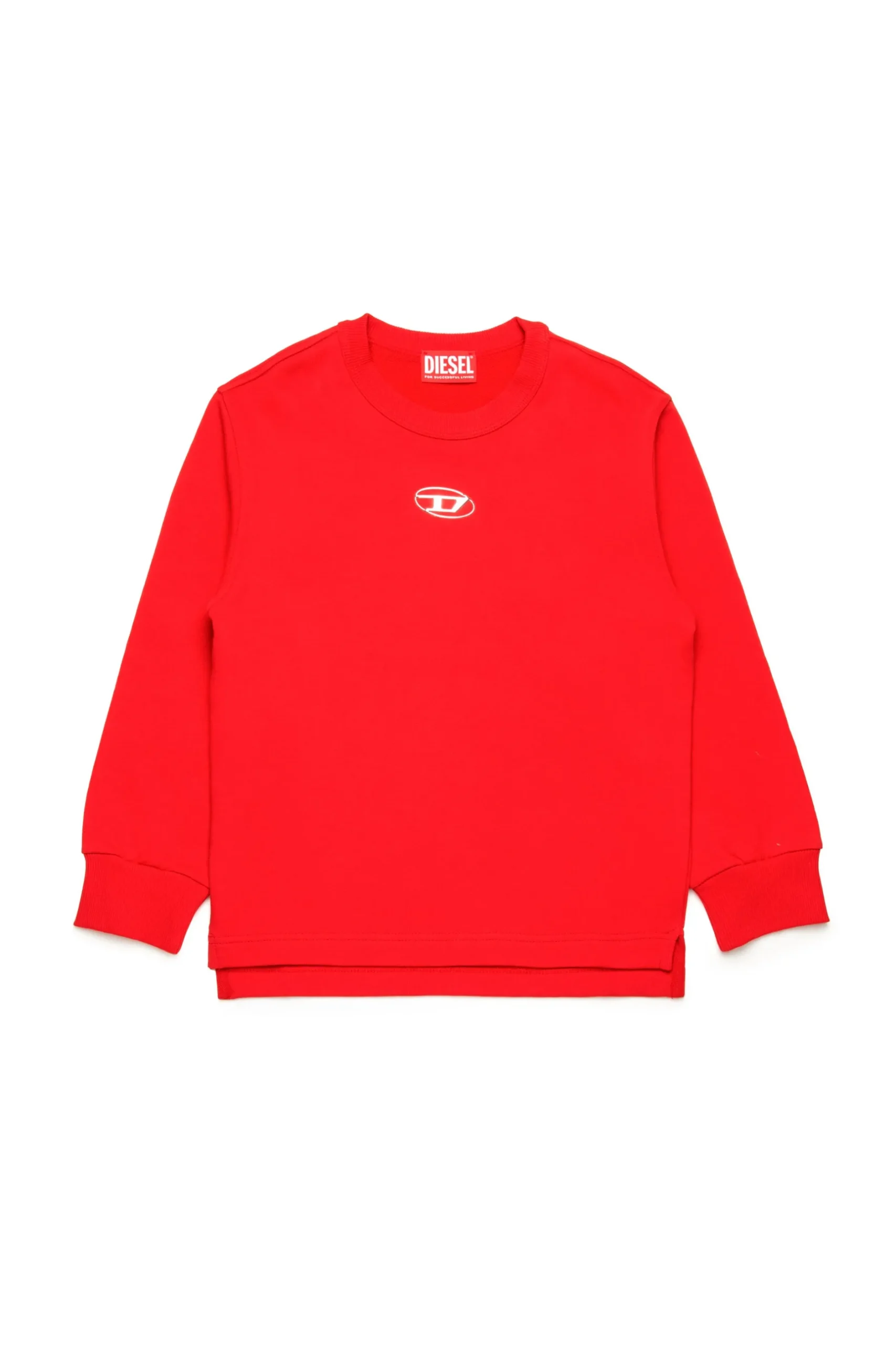 DIESEL Felpa girocollo con logo Oval D | Bambino Activewear | Activewear