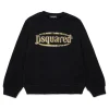 DSQUARED2 Felpa girocollo con logo vintage | Bambino Felpe | Logomania