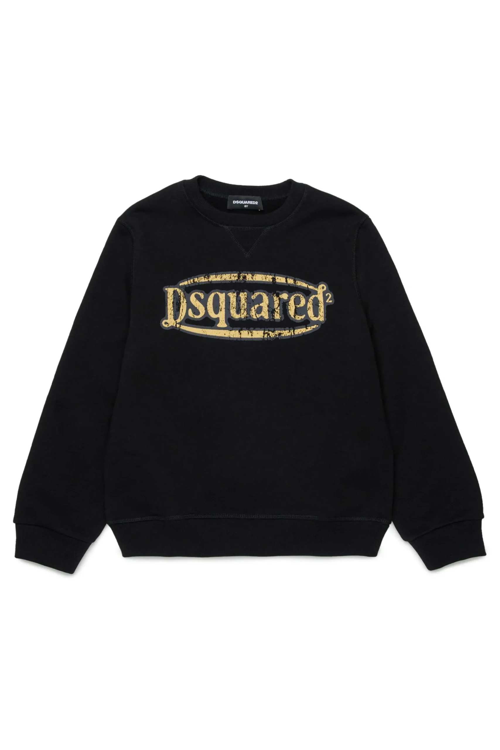 DSQUARED2 Felpa girocollo con logo vintage | Bambino Felpe | Logomania