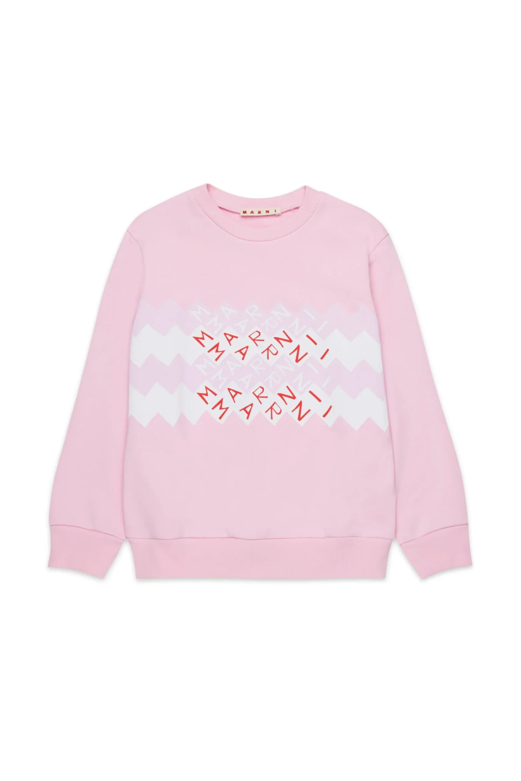 MARNI Felpa girocollo con logo Promenade | Bambino Felpe | Felpe