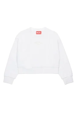 DIESEL Felpa girocollo con logo Oval D | Bambino Felpe | Oval D By Diesel