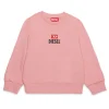 DIESEL Felpa girocollo con logo D | Bambino Felpe | Felpe