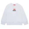 DIESEL Felpa girocollo con logo D | Bambino Felpe | Felpe