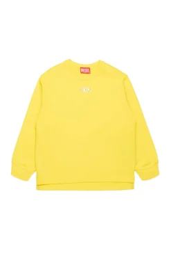 DIESEL Felpa girocollo con logo Oval D | Bambino Felpe