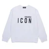 DSQUARED2 Felpa girocollo con logo ICON | Bambino Felpe | Activewear
